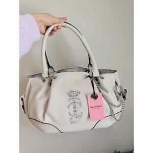Juicy Couture Juicy Crown Satchel Bag Exclusive Design Crystal Satchel NWT